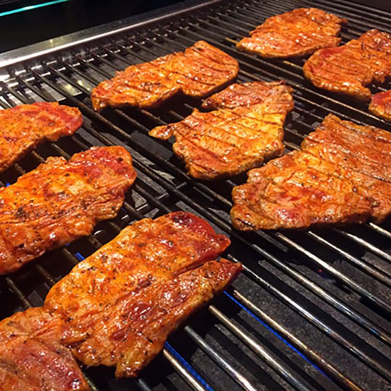 mariniertes Nackensteak